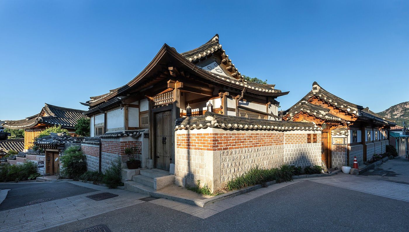 Những ngôi nhà hanok truyền thống ở làng Bukchon, Seoul
