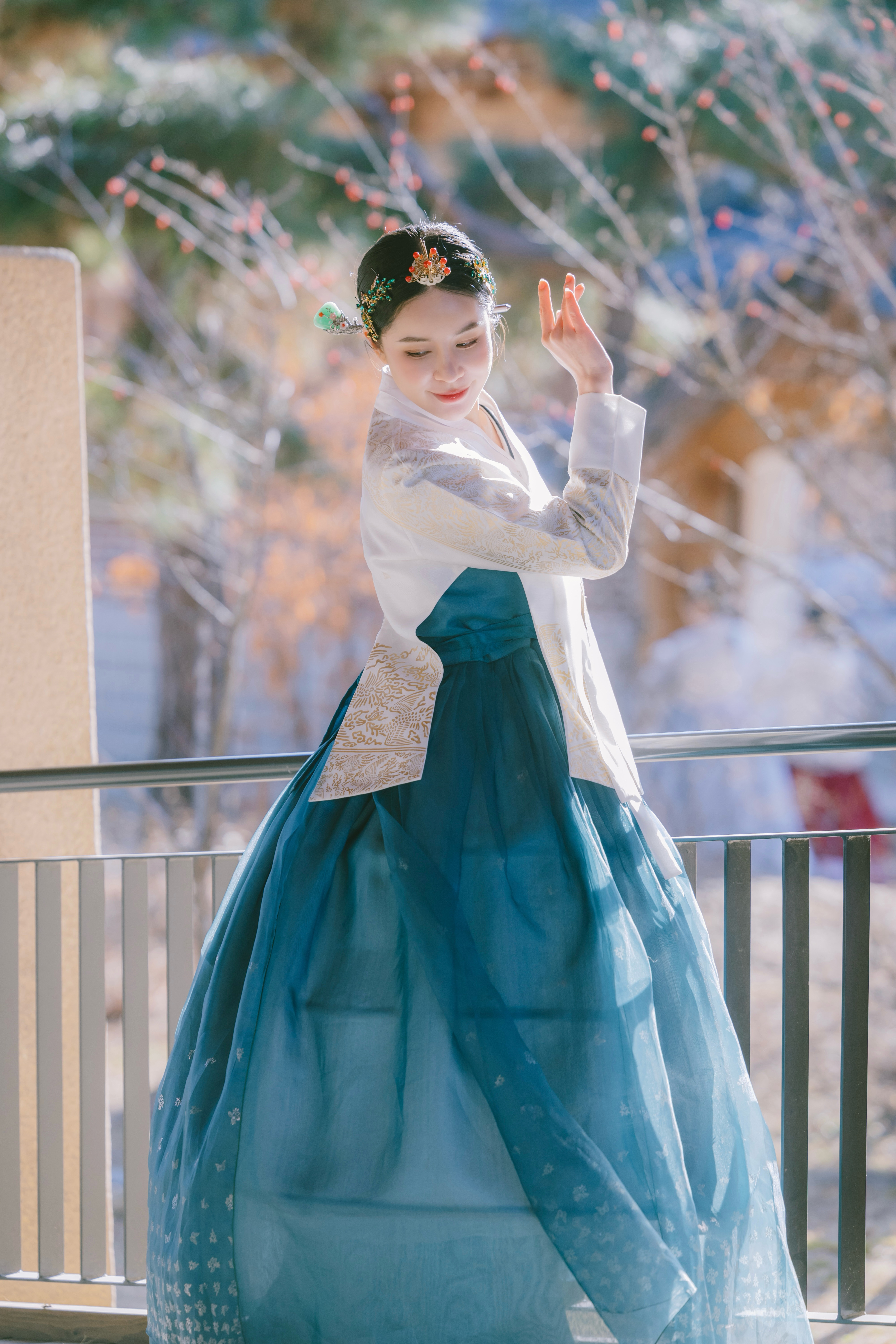 Trải nghiệm mặc hanbok tại cố cung gyongbok
